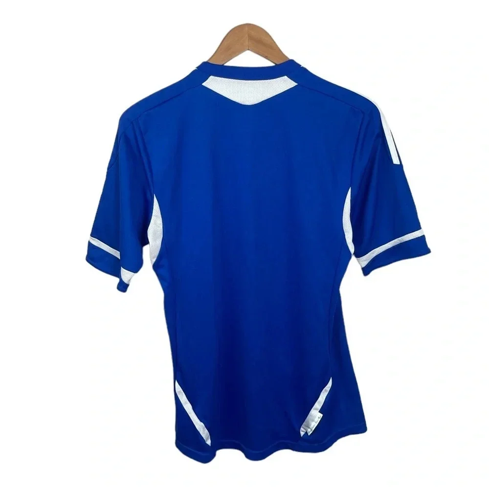 TS430 Mens Adidas Clima Cool Formotion 3 Stripe Performance Soccer Jersey S